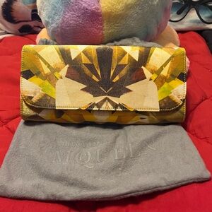 Alexander McQueen EUC COA Vintage Kaleidoscope Clutch
